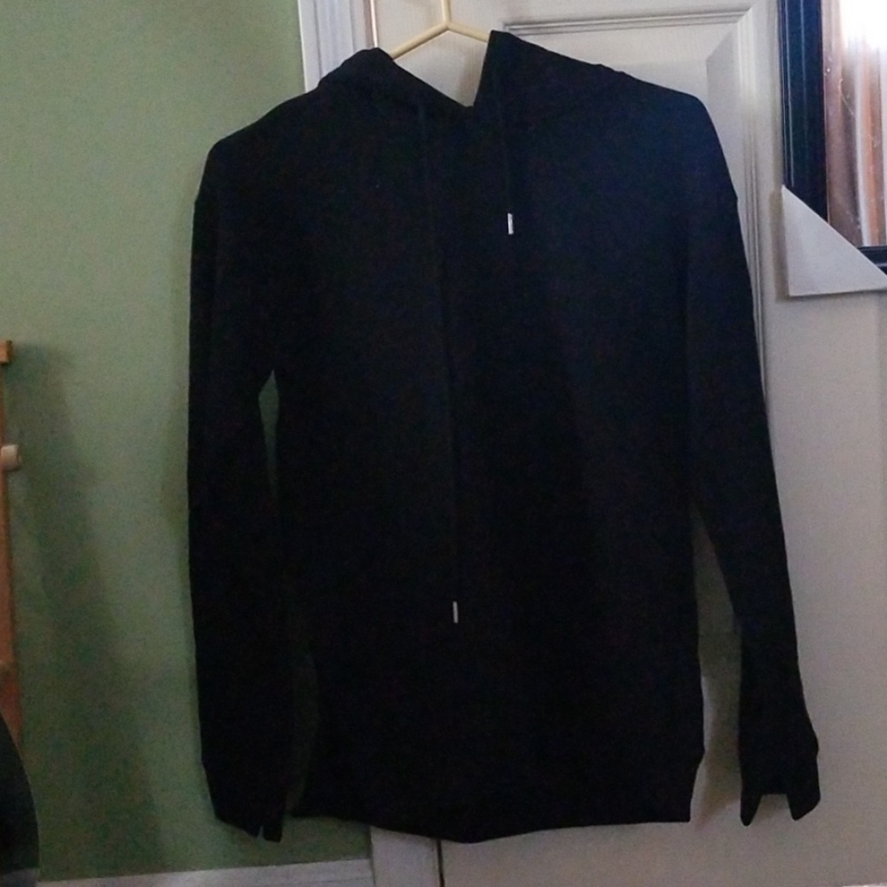 Basic black hoodie